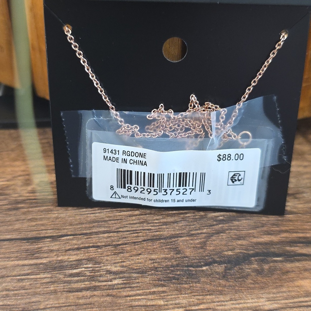 Coach Rose Gold Necklace - Picture 2 of 3